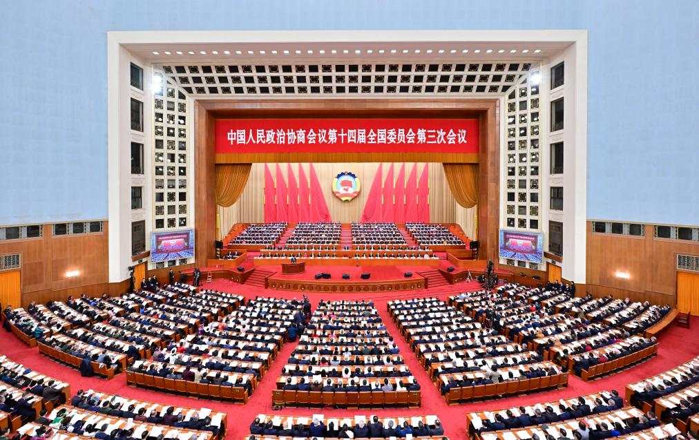 全国政协十四届三次会议开幕会 习近平等党和国家领导人出席大会